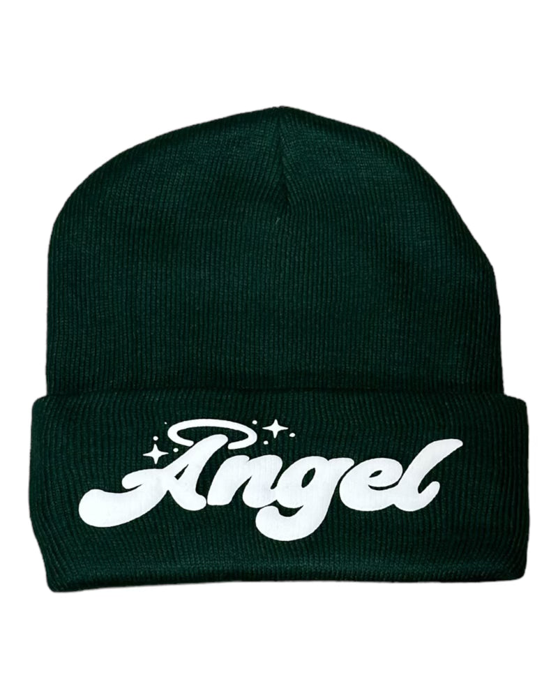 3D Puff Angel Beanie