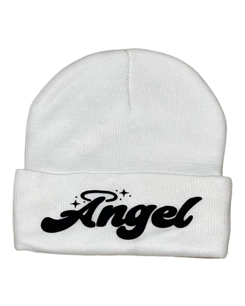 3D Puff Angel Beanie