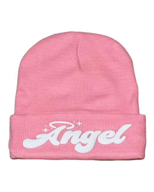 3D Puff Angel Beanie