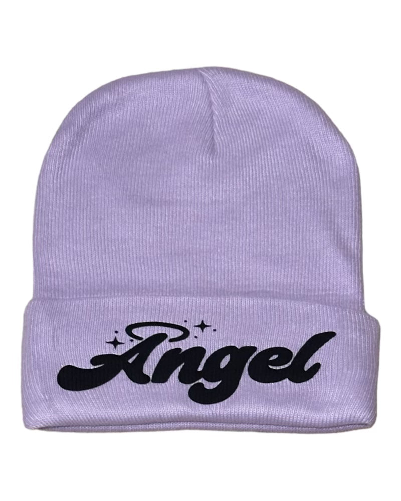 3D Puff Angel Beanie