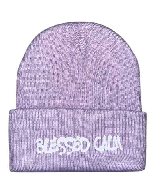 Blessed Calm Beanie - Violet